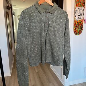 Long sleeve polo - Cropped